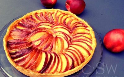 TARTE AUX NECTARINES